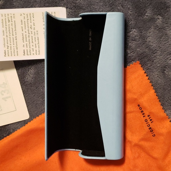 Giorgio Fedon leather glasses case - Picture 4 of 4